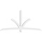 Ekena Millwork Davenport Architectural Grade PVC Gable Bracket, 96"W x 48"H x 4"D x 4"F, 12/12 Pitch GBP096X48X0404DAV00 - alternate 4